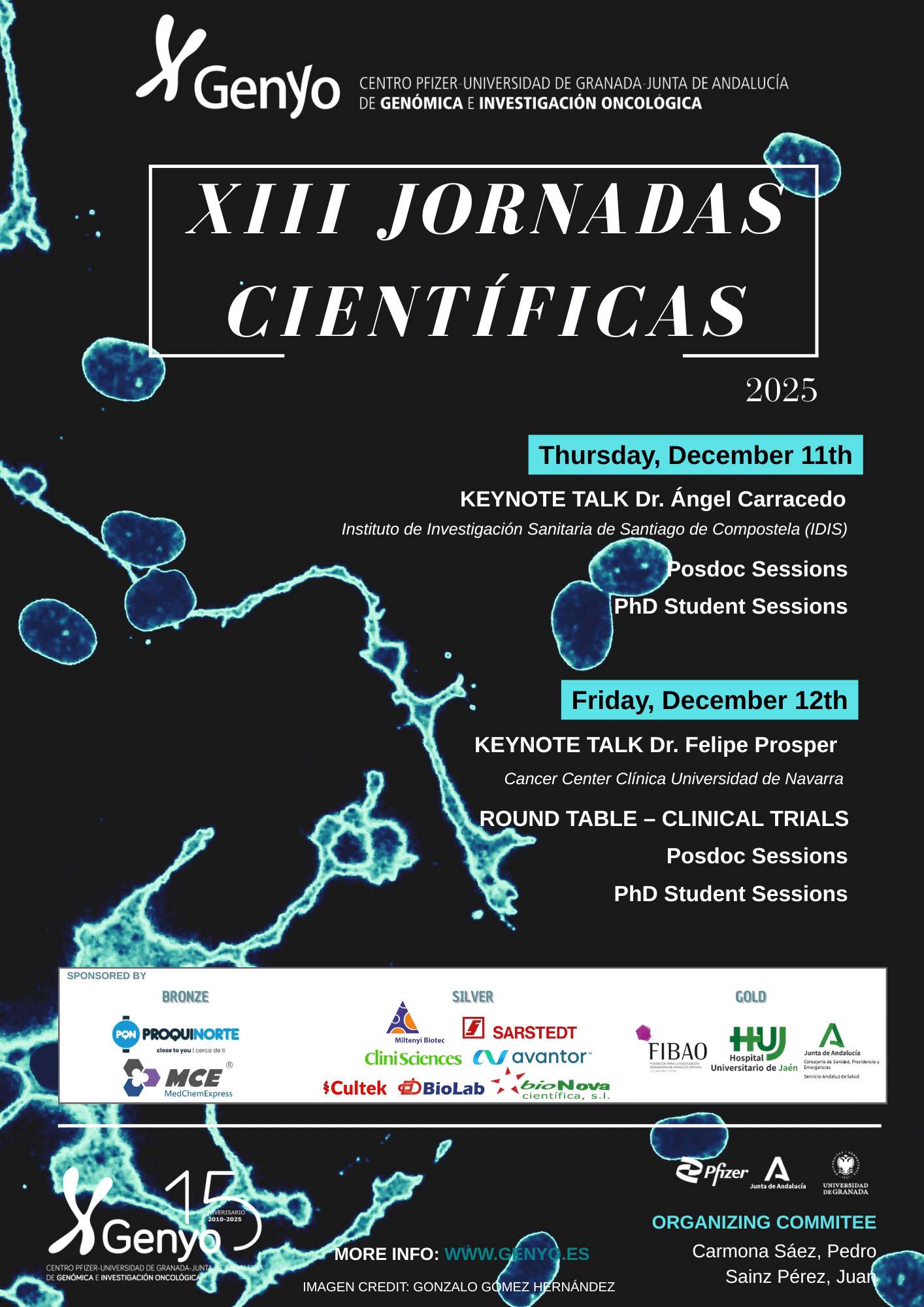XIII Jornadas Científicas de GENyO