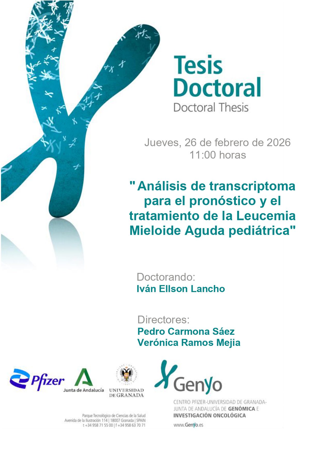 «Análisis de transcriptoma para el pronóstico y el tratamiento de la Leucemia Mieloide Aguda pediátrica»