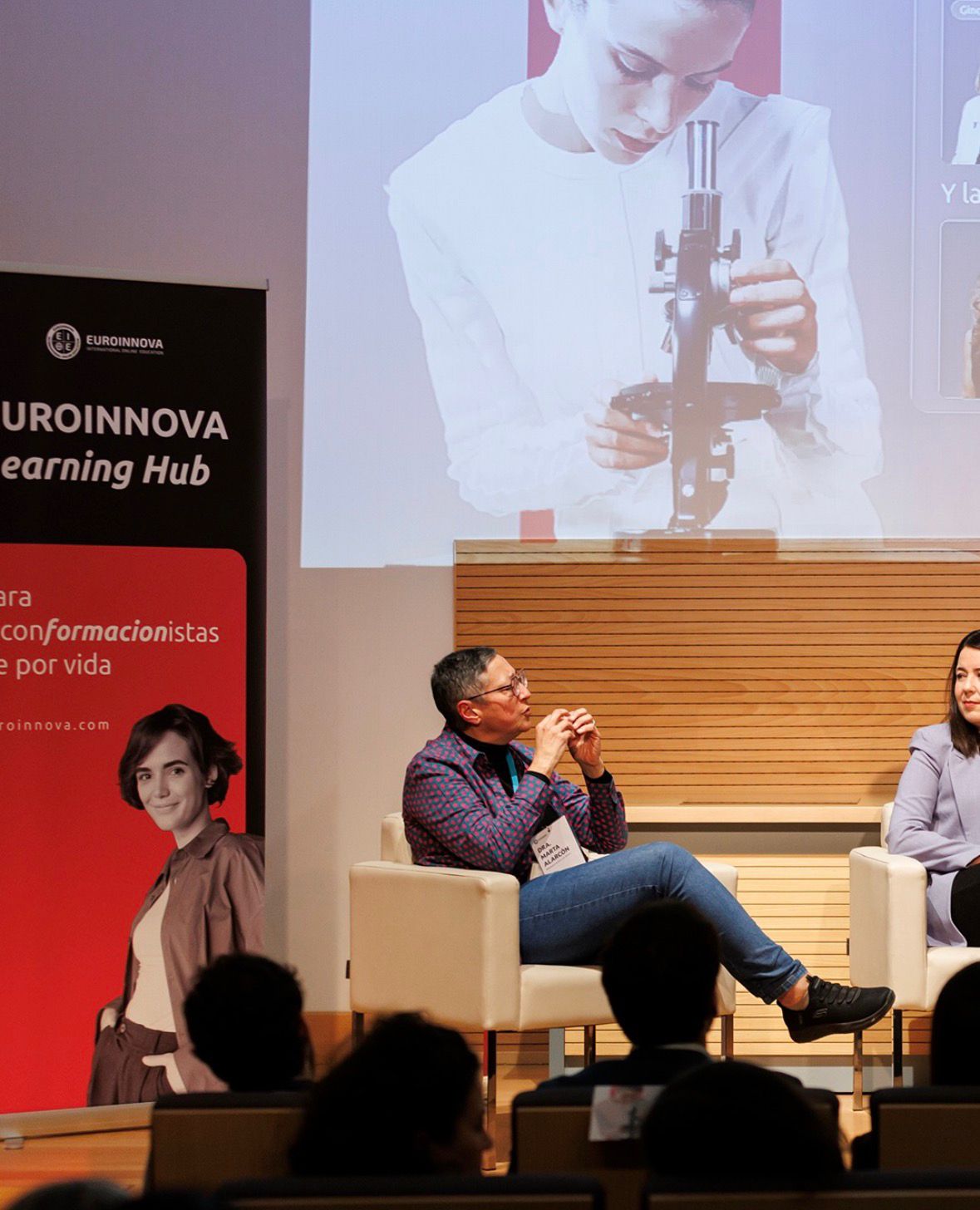 Mujeres destacadas en ciencia y salud comparten sus vivencias en el edificio Genyo en honor al 11F