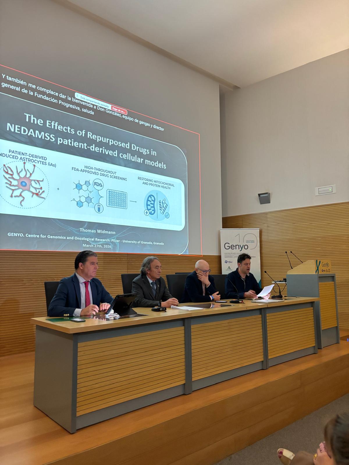 An international conference highlights the importance of research into the rare condition NEDAMSS